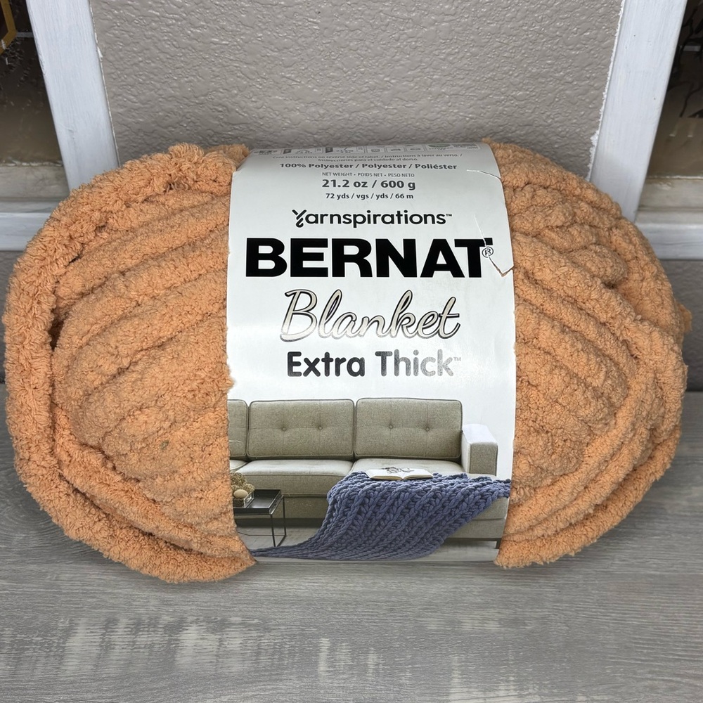 Bernat Extra Thick Fawn Blanket Yarn